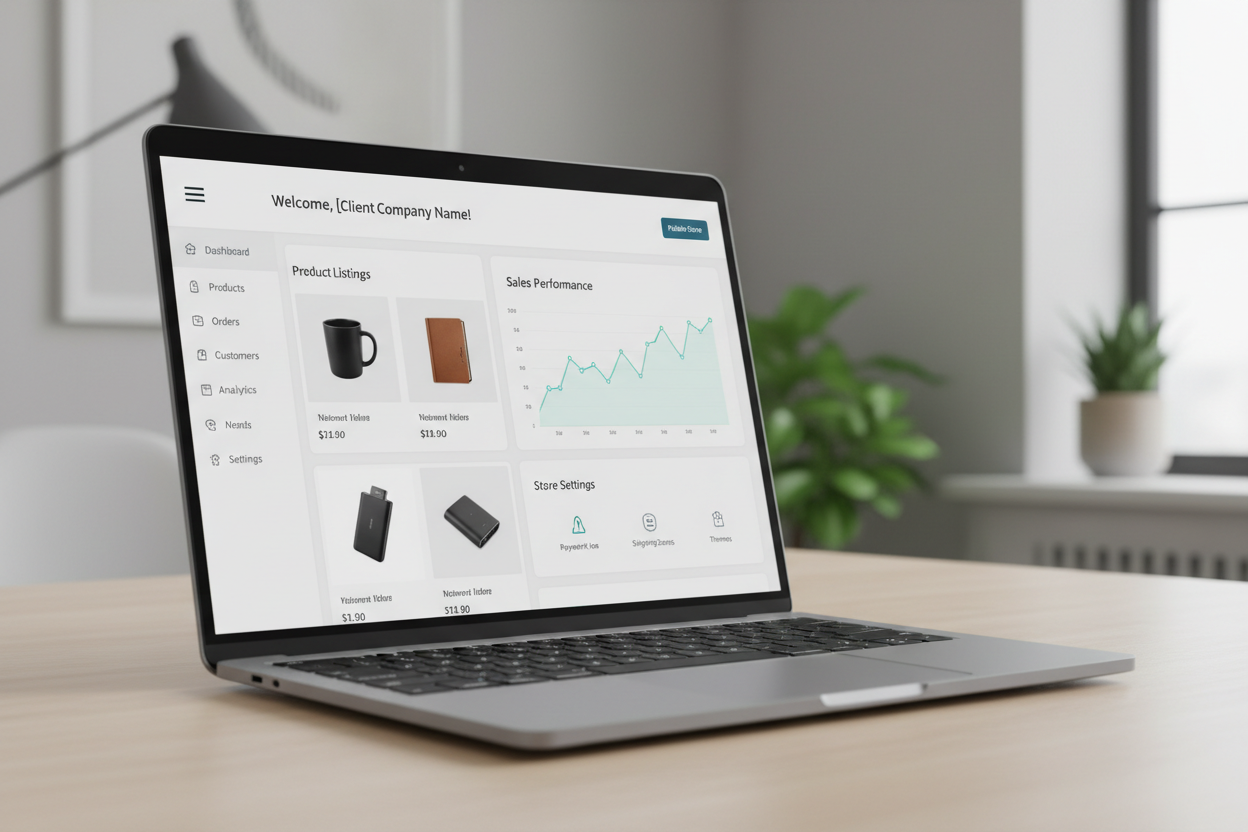 Webstore Generation and Management